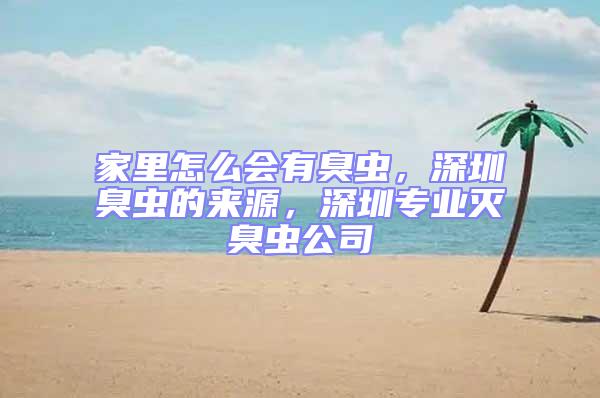 家里怎么會(huì)有臭蟲(chóng)，深圳臭蟲(chóng)的來(lái)源，深圳專業(yè)滅臭蟲(chóng)公司