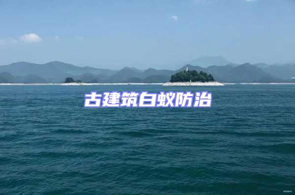 古建筑白蟻防治