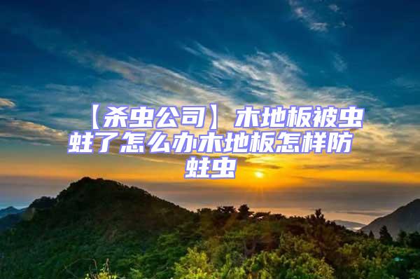 【殺蟲(chóng)公司】木地板被蟲(chóng)蛀了怎么辦木地板怎樣防蛀蟲(chóng)