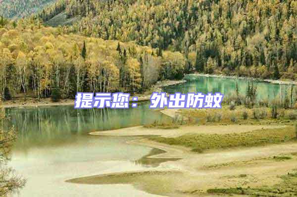 提示您:外出防蚊