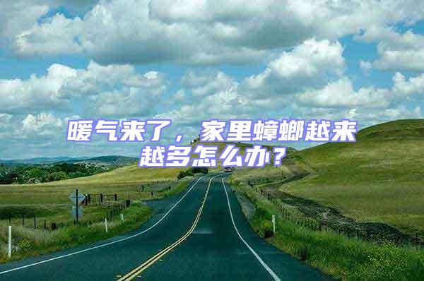 暖氣來了,家里蟑螂越來越多怎么辦?