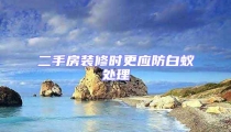 二手房裝修時更應(yīng)防白蟻處理