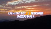 1只=100只？！你家蟑螂為啥滅不完？